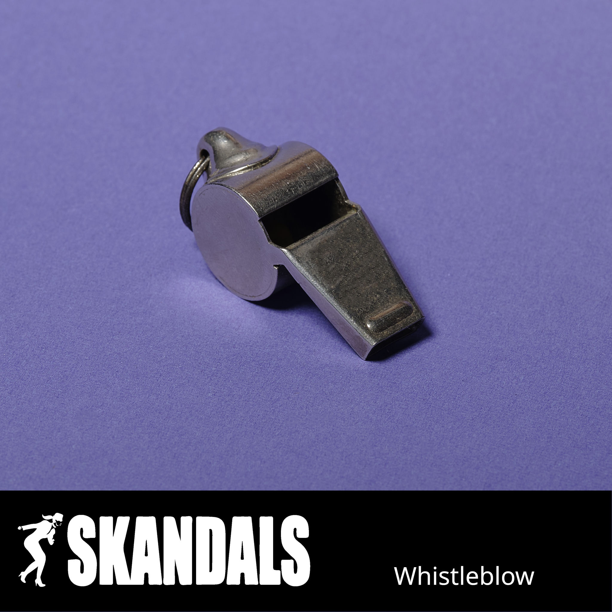 Cover of single shows whistle on purple background